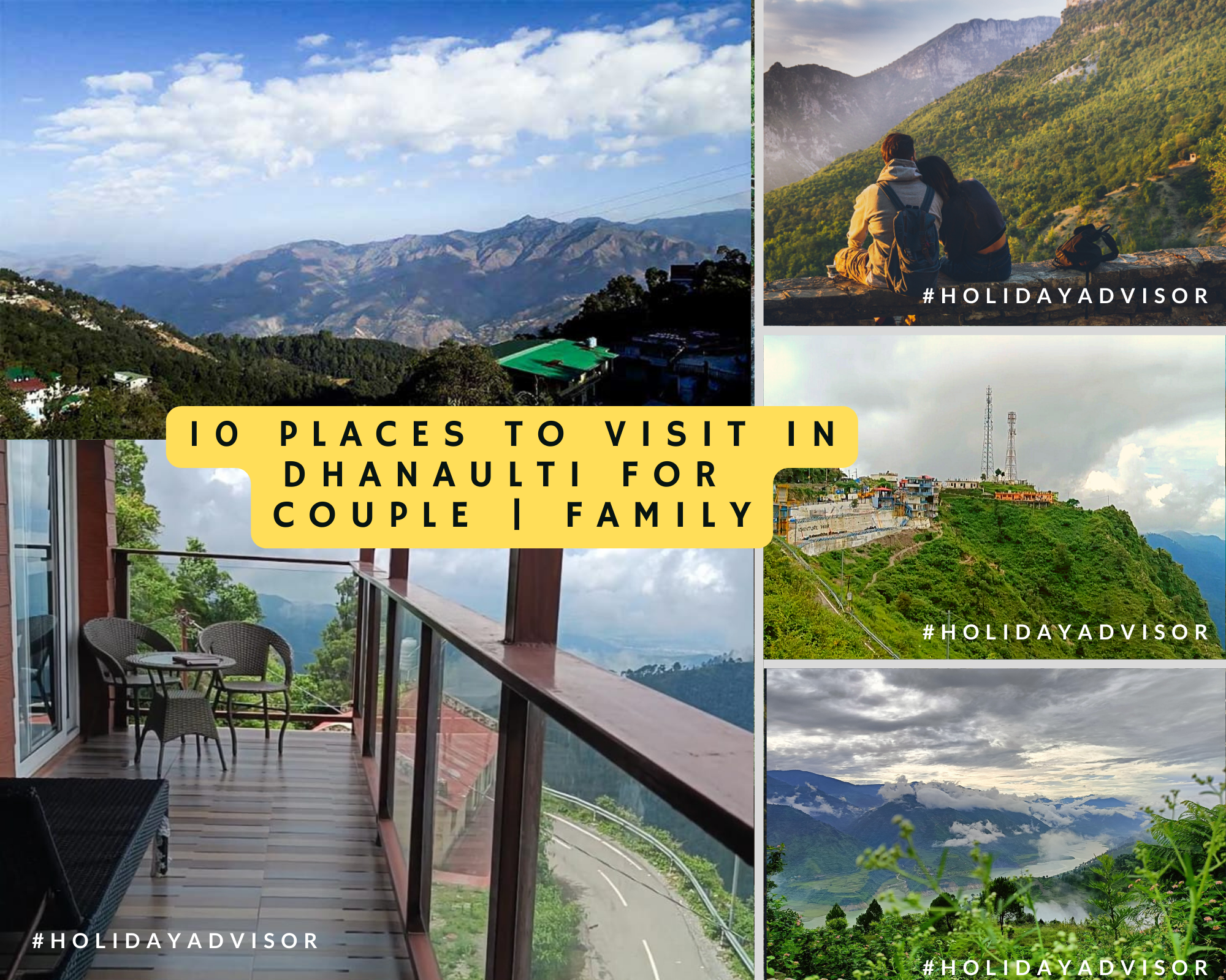 Top 10 Places to Visit in Dhanaulti for Couple Family 2024